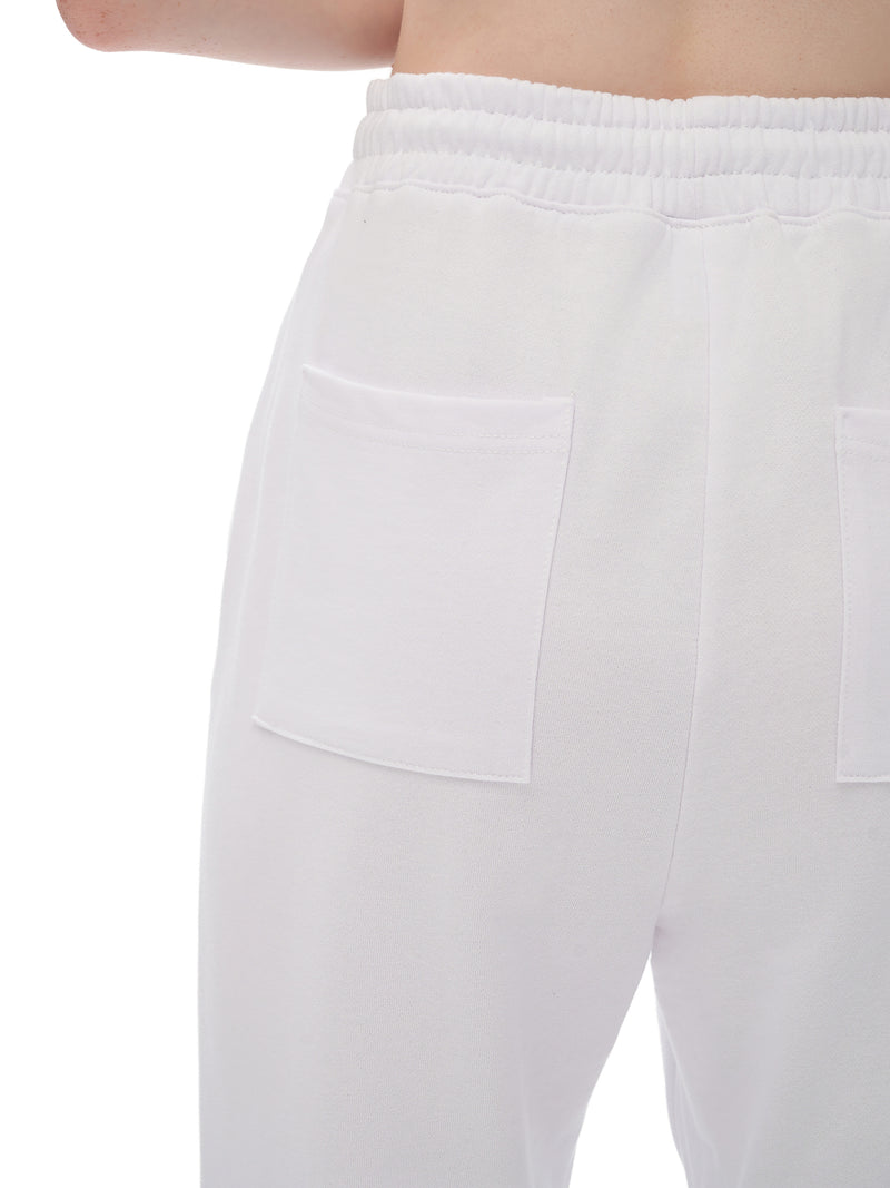 Loose Fit Fleece Straight Leg Pants