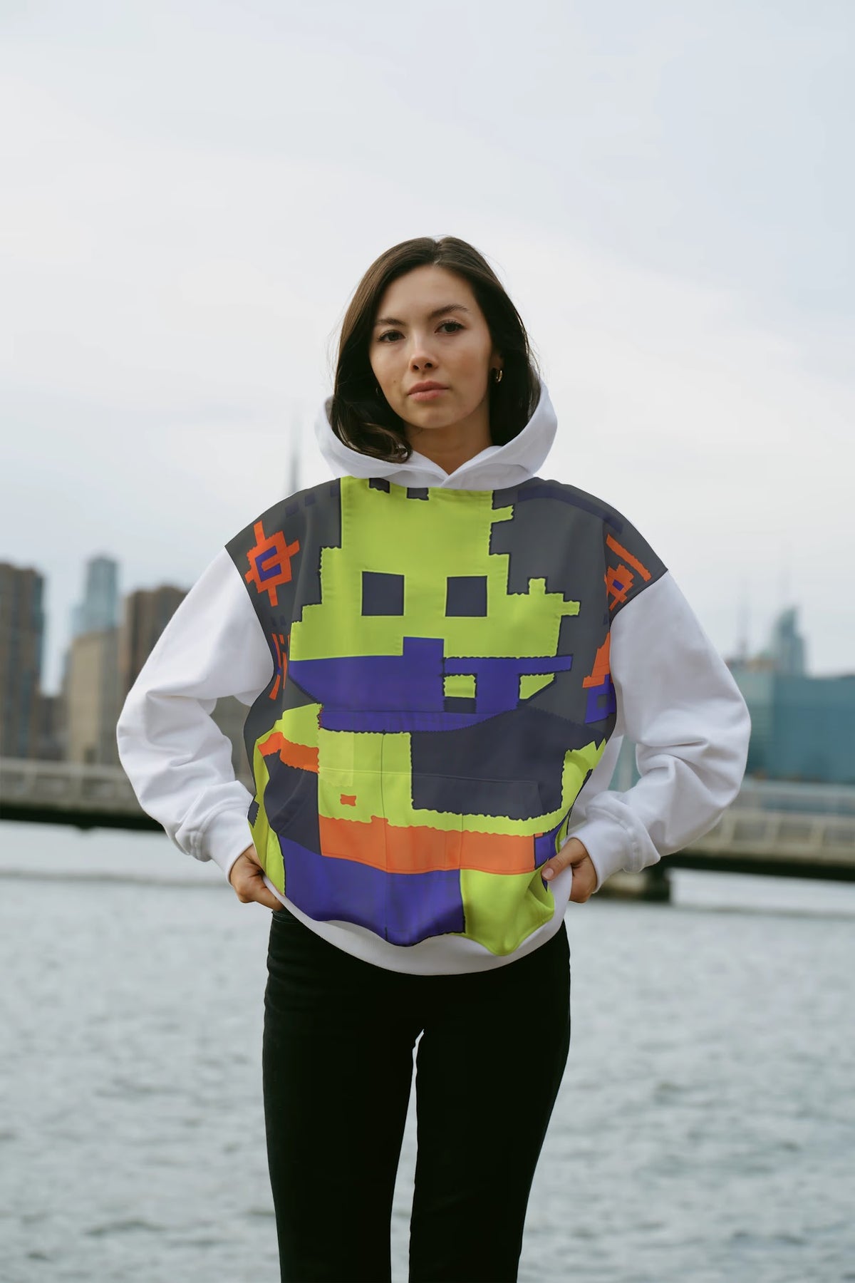 Neon Wolf Tribe RRRH005 Rave Hoodie -  Limited